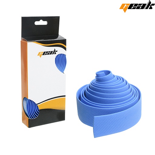 [87040C] CINTA MANILLAR SILICONA 30X1800MM "GEAK" COLOR AZUL QW