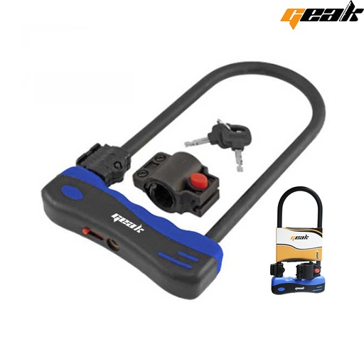 [87036] CANDADO "U" C/SOPORTE 320x165MM "GEAK"