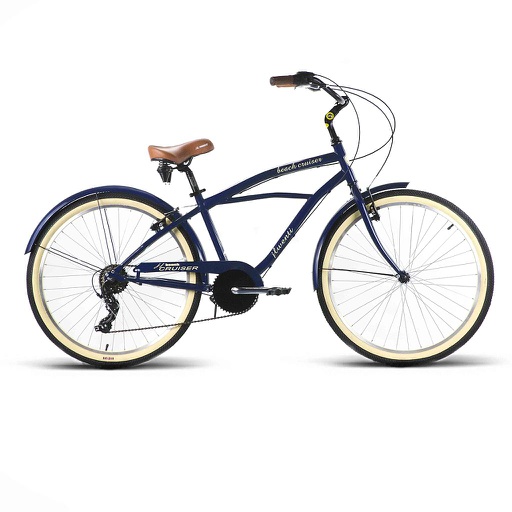 [37146] BEACH CRUISER 26" HOMBRE AZUL OSCURO 6 VEL SHIM. 2020