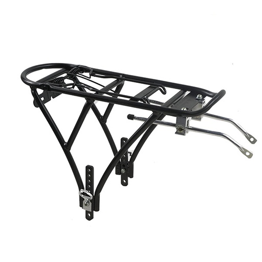 [22154] PORTABULTOS 16"-20" ALUMINIO NEGRO, NIVELANTE