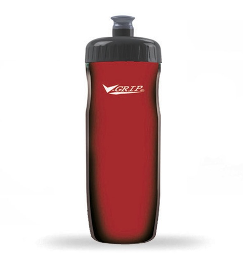 [22174C] BIDON ISOTERMICO "V-GRIP" 550ML MATERIAL HET COLOR ROJO