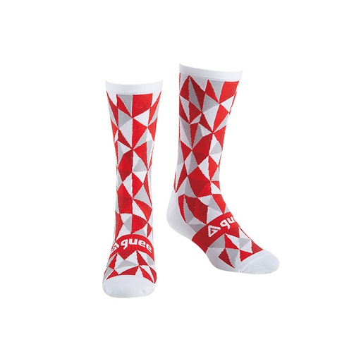 [22170C] CALCETINES GEO SOCKS "EVA FOAM" BLANCO/ROJO 41/44