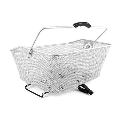 [38274] CESTO PORTAMALETAS TRASERO GRIS 40X30X17/13.5CM