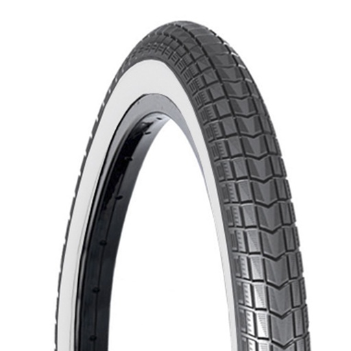 [33071] CUBIERTA 20 X 1.75 "DSI" SRI-42 NEGRO/BLANCO 