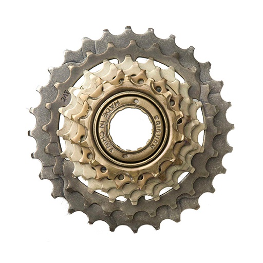 [87110] PIÑON 6 VELOCIDADES SAIGUAN 14-28 INDEX MARRON