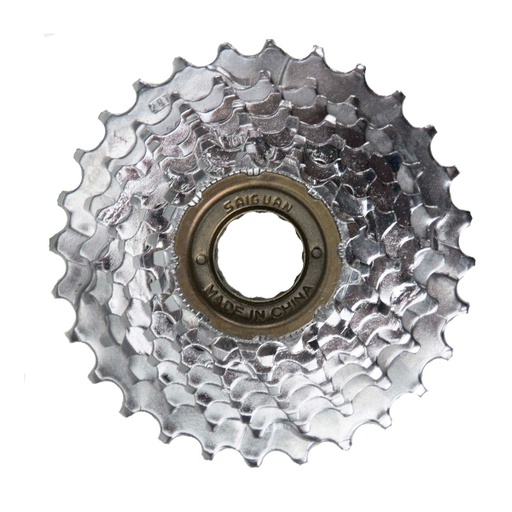 [87112] PIÑON 8 VELOCIDADES SAIGUAN 14-28 INDEX CROMADO