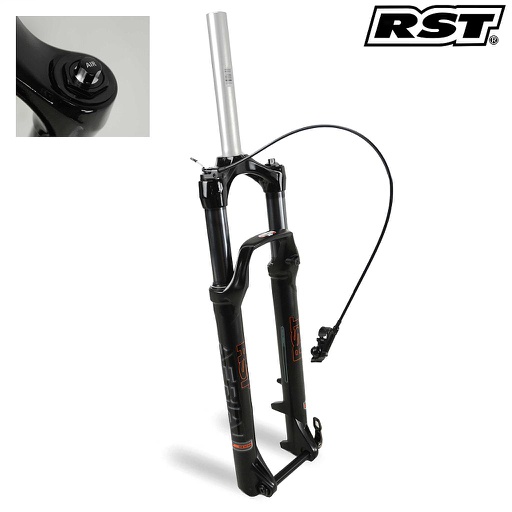 [22250] HORQUILLA 29" RST AERIAL "AIRE" 1-1/8" (28.6MM EXT)L:200MM C/BLOQ EJE 15MM