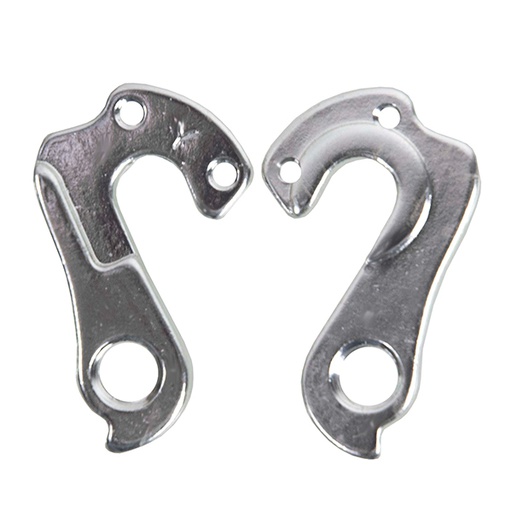 [79652] PATILLA CUADRO ALUM PLATA C/TORNILLOS