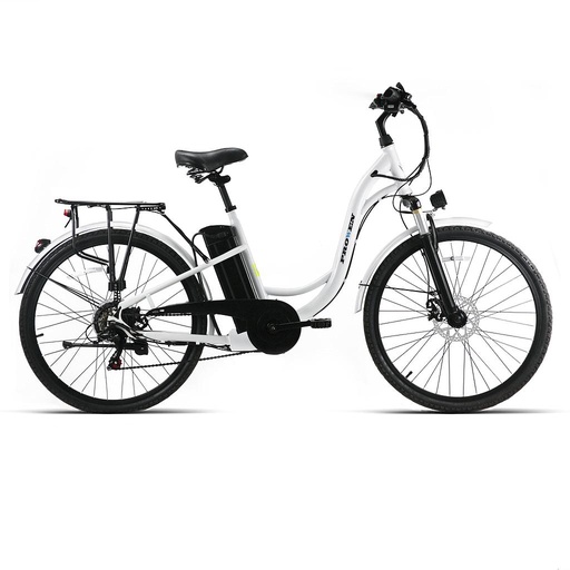 [EB101] E-BIKE CTB 26" ACERO "PROWEN" COLOR BLANCO
