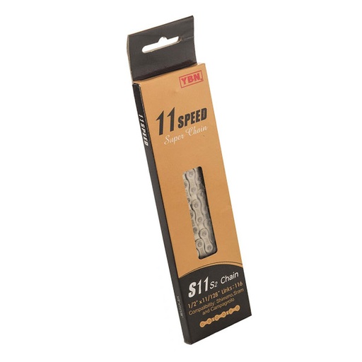 [22255] CADENA 11 VELOCIDADES, YBN 1/2"1/128", S11 QW