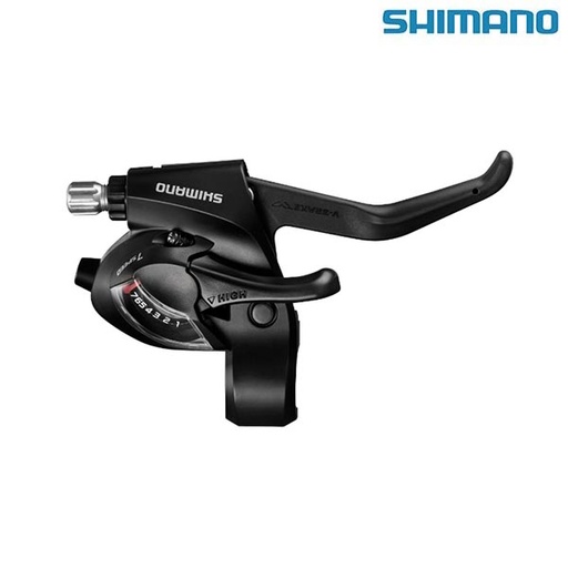 [77070R] MANETA DOBLE MANDO "DERECHO" SHIMANO 7 VEL PVC EF41