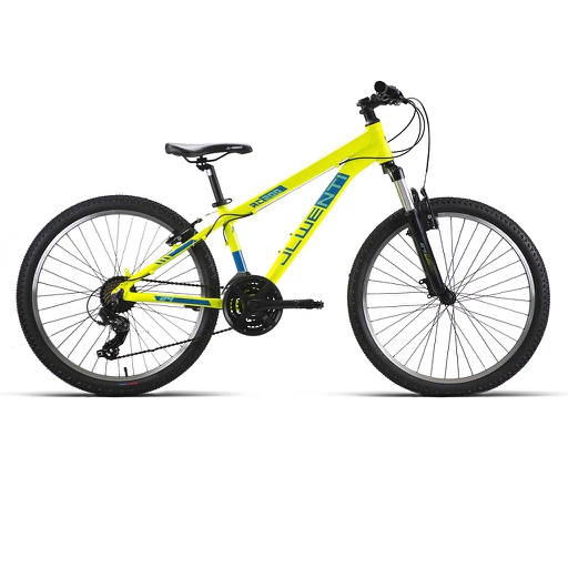 [37224] BICI 24" NIÑO ALUM SHIMANO SUSP D/MANDO 21V AMARILLO T13 2025