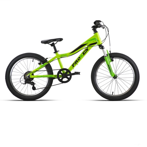 [37211] BICI 20" NIÑO ALUM. VERDE "PROWEN" 6VEL SUSP DELT 2024