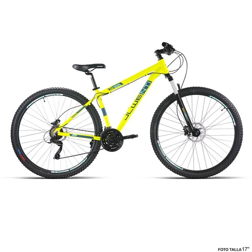 [37246L] BICI 29" ALUM AMARILLO F/D HIDRA. "RC300" MICROSIFT 21VEL T-19