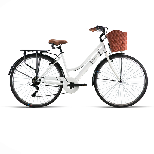 [37255] CTB 28" COLOR BLANCO REVO SHIMANO 6 VEL 2025