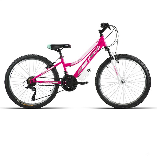 [37235] BICI 26" MTB MUJER ACERO "MICROSIFT" C/SUSP ROSA. 21VEL