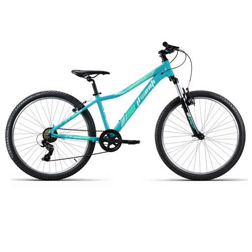 [37240M] BICI 26" MUJER ALUM SHIMANO 2023 CELESTE T-17