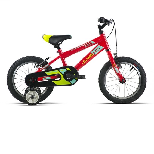 [37185] BICI 14" NIÑO ROJO/NEGRO "MOD 1200" 2023