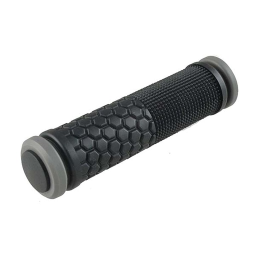 [38382] PAR PUÑOS GRIS/NEGRO LARGO 130 MM