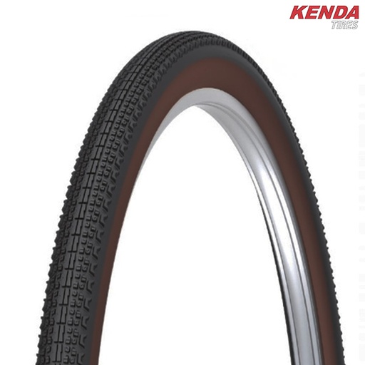 [99237] CUBIERTA 700 X 40C NEGRA/MARRON "KENDA" GRAVEL PLEG/TUBELESS