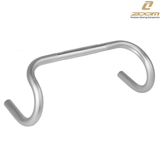 [99260] MANILLAR CARRETERA ZOOM ALLOY PLATA 25.4 X 425MM